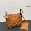 23SS Nuovo Designer Borsa intrecciata Borsa a tracolla di grande capacità Croce Case può contenere un gattino carino di alta qualità