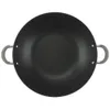 14 Elementum Hard-Anodized Nonstick Covered Wok, Side Handles, Oyster Grey