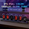 Tablo Saatleri Nixie Tüp Saat Glow IPS Renk Ekran Dijital DIY Analog Masaüstü Dekorasyon Hediyesi