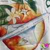 T-shirt maschile 2023SS Casablanca Airways Tee Men Women 1 1 Casablanca Fruit Maglietta Aircr.