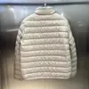 Giacca da palla da uomo più in stile inverno down scenografo giacche da design a tasca con cerniera lunga anatra a vento anatra giù con la moda casual calda parka calda moda casual