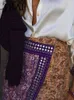 Юбки 2023 Женские винтажные асимметричные печати мини -юбки шорты женская мода высокая талия пляжная короткая юбка Женщина летние юбки T230817
