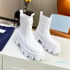 Дизайнерские сапоги сапоги с лодыжкой Martin Boots Dermis Женщины на открытом воздухе толстая платформа для платформы размером 35-41