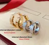 Earings stud luxury earrings designer earrings Titanium steel ear studs top quality women engagement earrings