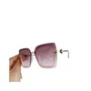 Nouvelle chaîne Lunettes de soleil Femme Chaoshan Camellia Même style INS Spicy Girl Street Shoot Protection solaire et forte protection contre la lumière Lunettes de soleil I99V