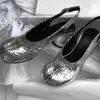 Zapatos de vestir 2023 Nuevo diseño para mujeres Pombas de tacón alto de tacón elegante Toe dama de caballo torto Tabi Moccasins Calzado de calzado B109 HKD230817