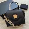 Sacs de chaîne de créateurs Sac à épaule en cuir authentique sacs de main de créateur de luxe Crossbody Women Bags Tote Lady Wallet Racs Handsbag 238173D