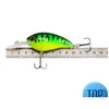 Betar lockar 1 datorer flytande crankfish bete fiske locka wobblers 9 cm 14g 3d ögon ryck konstgjord hård bas pesca karp droppe daliv dhasq