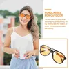 Sunglasses Frameless Tinted Lens Sun Glasses Trip Universal Outdoor