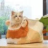 Borsa per gatto per gatto portante portante con cinturino regolabile leggero per il viaggio di rifornimento