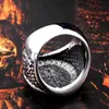 Band Rings Viking Slavic Compass Ring Steel Warrior Ring Men Retro Trend Pendant Casual Party Jewelry Gift Men Ring J230817