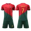 Męskie dresy 2324 Letnia włoska koszulka piłkarska ustawiona dla dorosłych dzieci Twopiece Suitswear Sportswear Kit 230817