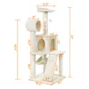 Altre forniture per animali domestici Condotto albero graffiaggio post torre beige 522 230816