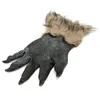 Party Masks Halloween Latex Rubber Wolf Head Hair Mask Werewolf Gloves Costume Scary Decor 230816