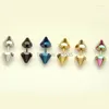 Stud Earrings Fashion 8mm Width Rivet Hexagon Titanium Steel Punk Men Screw 6 Colors