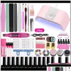 Nail Art Kits A2 Set Led Lamp For Manicure Soak Off Gel Varnish Polish Electric Dril Tool Gyltq 4Ftdx Drop Delivery Health Beauty Dh3V7