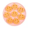 Pumpkin Head Halloween Cookie Mold Cake Baking Fondant Houshåll 3D tredimensionell kakestämpel Die Hollow