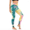 Leggings femininas Women Workout Tights High Caist Yoga Pants Controle