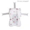 Baignoires sièges sièges pour bébé baignoire tapis anti-glissement baignoire nouveau-né de sécurité baby shower portable coussin de bébé lit de bébé z230817