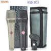 Microfones KMS105 Professional Vocal Microphone Top Quality KMS105 Gaming Karaoke Studio Microphone Microfone Condensador med 230816