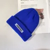 Harajuku moda mężczyźni czapki czapki dzianiny czapki zimowe kobiety projektanty litery Hip Hop Stamped Warm wełniane czapki unisex casquette zima bonnet gorros