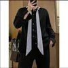 Men's Casual Shirts G0896 Fashion 2023 Runway Luxury European Design Party Style Clothing