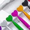 Ballpoint Pens 20pcs Love Plastic Ploint Pen Student Hightery Hifting Pen Pen Printable على شكل قلب.