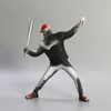 Dekorativa föremål figurer karaktär skulptur dekoration banksy baseball pojke harts konsthuvud vin skåp hem vardagsrum små dekorationer 230816