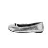 Scarpe eleganti glitter argento tabi ninja scarpe pianeggianti donne bulletiet pappletti scissi di seta rosa moca