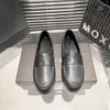 Låg märke Kvinnors designer Sandaler Heel Ballet Round Toe Grunt mun Non-Slip Loafers Flat Shoes With Box 60103