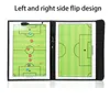 Träningsutrustning 54 cm Foldbar Magnetic Tactic Board Soccer Coaching Coachs Tactical Board Football Game Football Trainic Tactics Urklipp 230817