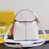 7A Handbag Messenger Designers Fashionable Korean TODBAG Genuine Leather Dumpling Bun Round French Cloud Bun One Shoulder Crossbody Handheld Bag