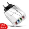 Chargeur USB Multi-Port Quick Charger 3.0 pour iPhone Samsung Tablet EU US PLIG WART