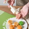 Bakgereedschap plastic materiaal Mooncake mallen stempels schimmel 11 verschillende vormen mallen voor midden-autumn druppel