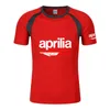 Herr t-shirts 2023 aprilia racing rsv4 sommar mode tryck o nack shorts raglan hylsa färgblock t-shirt topp
