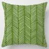 Pillow Case einfache dunkelgrüne geometrische Druckmuster quadratische Kissenbedeckung Home Wohnzimmer Sofa Schlafzimmer Dekorative Hülle HKD230817