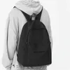 Skolväskor Simple Pattern Woman Backpack Man College Student Travel Rucksack A4 Book School Bag For Teenage Girl Boy Mochila 230817