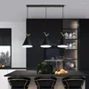 Hanglampen modern plafond kroonluchter Nordic eenvoudig boven eettafel keukenkustenlokaal coffeeshop interieurverlichting