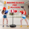 Sports Toys Boxing Reflex Speed Punch Ball MMA Sanda Boxer Raising Hand Eye Training Set For 314 Years Old Boy Girl Gifts 230816