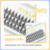 False Eyelashes Individual Eyelashes Grafting Makeup Volume False Eyelash Extension 30D Fluffy Natural Segmented Cluster Lashes Cils bunche NEW HKD230817