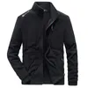 Men's Jackets Men Outdoor Casual Jacket 2023 Spring Autumn Fleece Warm Coat Brand Pocket Outwear Soft Shell Military 230816