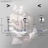 Brinquedos anal anal plug plug 2 em 1 metal contas anal adultos vibrador masturbação brinquedos de cristal brinquedos de jóias de cristal brinquedos sexuais para homens gays hkd230816