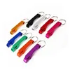 Openers 2In1 Pocket Key Chain Aluminum Alloy Beer Bottle Opener Claw Bar Small Beverage Keychain Ring 200Pcs Drop Delivery Home Garden Dhigc