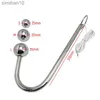 Anal Toys Free shock box Metal stainless steel electric shock anal hook rear court anal plug couple fast instrument adult sex toys HKD230816