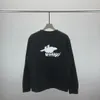 Erkek Tasarımcı Sweaters Hoodies Ünlü Hip Hop Erkekler Kadın Hoodie Hoodies Street Pamuk Gevşek Kollu Sweatshirt Bayan Günlük Yuvarlak Boyun Uzun Kazak X21