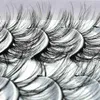 False Eyelashes New 10 Pairs 3D Hair Mink Eyelashes Natural Messy Eyelash Crisscross Wispy Fluffy False Lashes Extension Eye Makeup Wholesale HKD230817