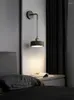 Wandlampe minimalistische LED -Nachtleuchterstudie Lesen Hintergrund Leuchte Home Decor Innenschlafzimmer Beleuchtung