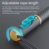 Jump Ropes Digital Counting Wireless Jump Rope Men Cordless Single Hopping Rope Speed ​​Rope för 3 m träning Viktminskning Hem Övning 230816