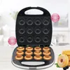 Brödtillverkare Donut Machine Hushåll helautomatisk elektrisk pannkaka Pan Mini Small Bakery Children's Cake Double-Sided Breakfast Maker