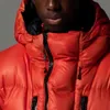 Mens Winter Puffer Jackets Down Coat Street Fashion Down Jacket Streetwear Parkas Outdoor Warm Feather Outfit Ytterkläder Tjockade rockar Vattentät överrockstorlek